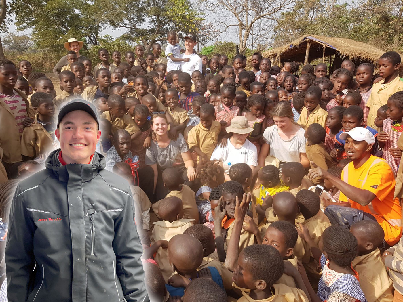Abenteuer Afrika: Dachdeckerauszubildender Jonas Terodde hilft beim Bau einer Grundschule in Guinea